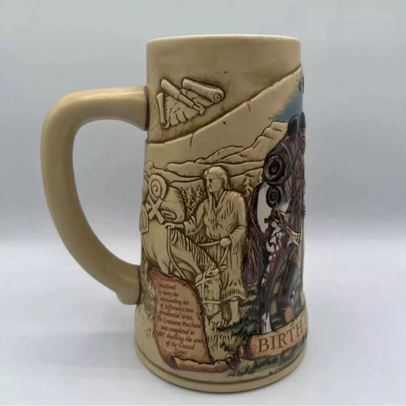 Vintage Miller Stein Lewis And Clark Birth Of A Nation Mug - Picture 1 of 5